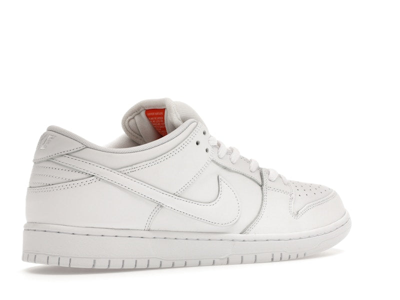 Nike Sb Dunk Low Pro Triple White - White/White/White/White - FJ1674-100 - 34