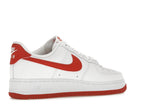 Nike Air Force 1 07 Dragon Red - White/White/Dragon Red - FJ4146-106 - 34