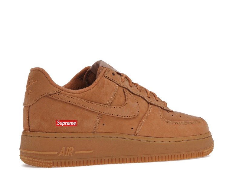 Nike Air Force 1 Low Supreme Flax, vista a 360 gradi 34 di 36