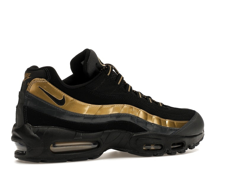 Nike Air Max 95 Black Metallic Gold - Black/Black-Metallic Gold-Anthracite - 538416-007 - 34