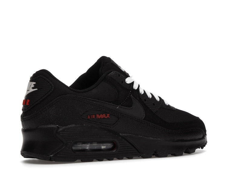 Nike Air Max 90 Black Sport Red - Black/Sport Red/White/Black - DC9388-002 - 34