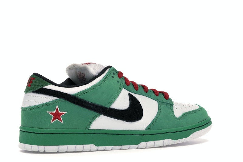 Nike Dunk Sb Low Heineken - Classic Green/Black-White-Red - 304292-302 - 34