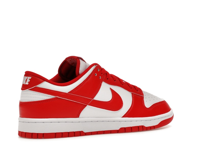 Nike Dunk Low St Johns 2025 - White/University Red-White - HF5441-104 - 34