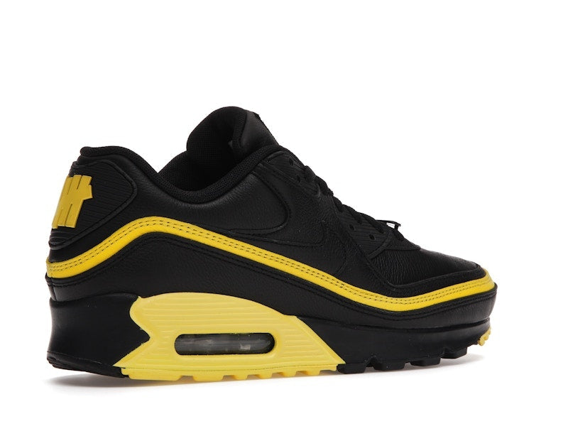 Nike Air Max 90 Undefeated Black Optic Yellow - Black/Optic Yellow - CJ7197-001 - 34