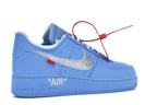 Nike Air Force 1 Low Off White University Blue - University Blue/Metallic Silver-White - CI1173-400 - 34