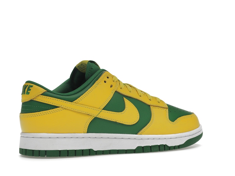 Nike Dunk Low Reverse Brazil - Apple Green/Yellow Strike-White - DV0833-300 - 34