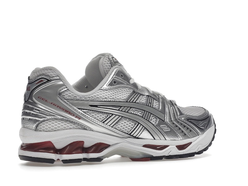 Asics Gel Kayano 14 White Pure Silver - White/Pure Silver - 1201A019-104 - 34