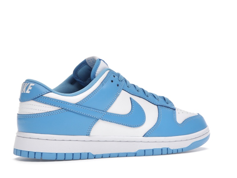 Nike Dunk Low Unc 2021 - White/University Blue-White - DD1391-102 - 34
