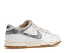 Nike Dunk Low Washed Denim White Midnight Navy - White/Midnight Navy-Gym Red-Sail - FN6881-100 - 34