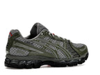 Asics Gel Kayano 121 Up There - Olive Green/Grey/Red - 1203A869-021 - 34