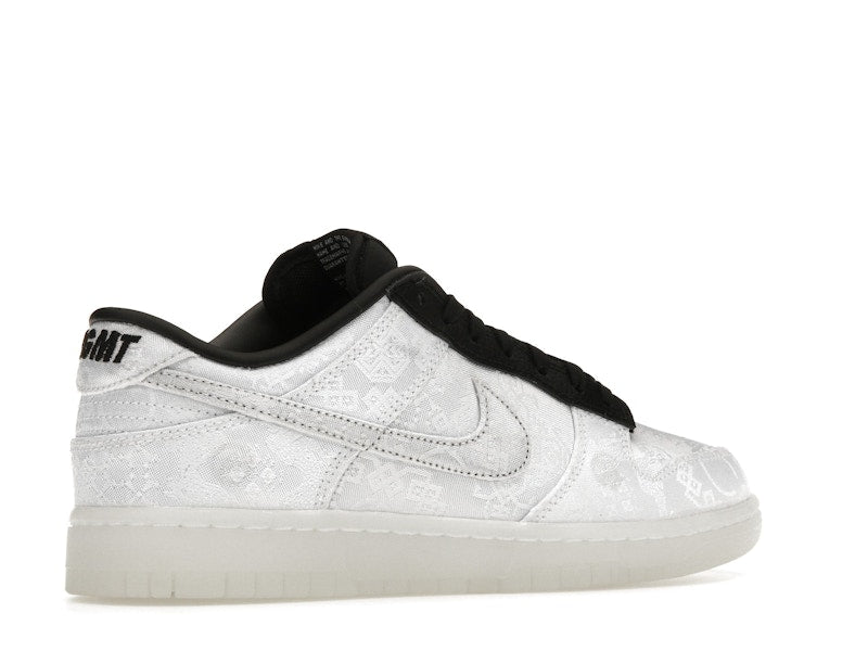 Nike Dunk Low Clot Fragment White - White/Black - FN0315-110 - 34