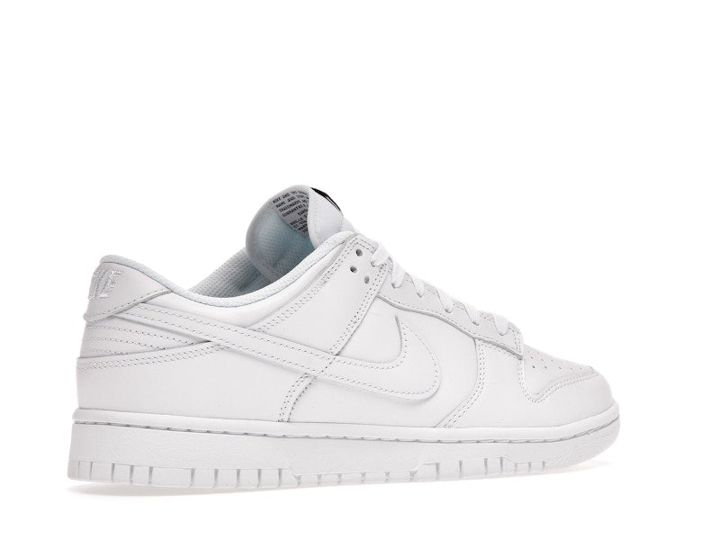 Nike Dunk Low Triple White 2021 (W) - White/White-White - DD1503-109 - 34