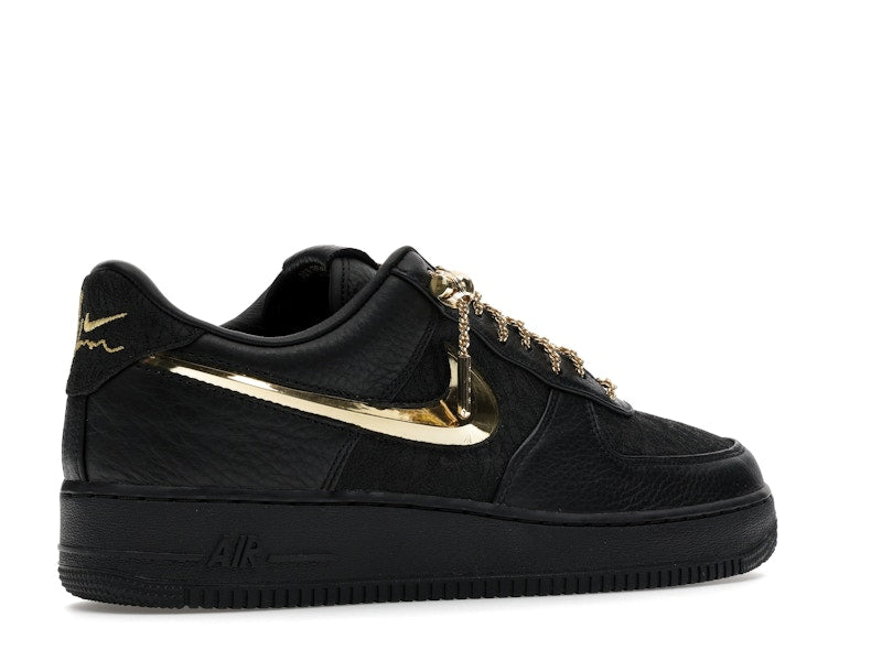 Nike Air Force 1 Low Victor Solomon ASW Black, vista a 360 gradi 34 di 36