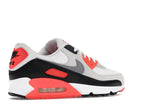 Nike Air Max 90 Infrared 2026 Iu1055 100 - White/Cement Grey/Infrared/Black - IU1055-100 - 34