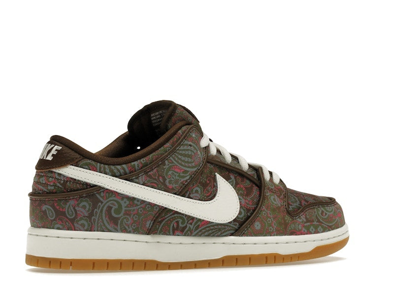 Nike Sb Dunk Low Pro Paisley Brown - Brown/Muli-Color-White-Gum - DH7534-200 - 34