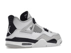 Air Jordan 4 Retro Military Black (GS) - White/Black-Neutral Grey - air-jordan-4-retro-military-black-gs - 34