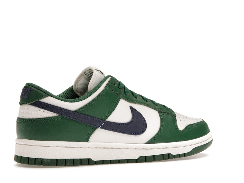 Nike Dunk Low Retro Gorge Green Midnight Navy Womens - Gorge Green/Midnight Navy/Phantom - DD1503-300 - 34