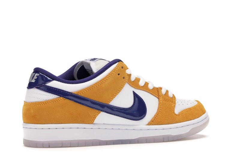 Nike SB Dunk Low Laser Orange - White/Regency Purple-Laser Orange - BQ6817-800 - 34