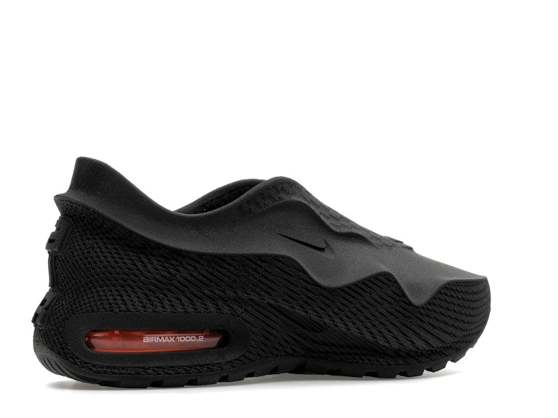 Nike Air Max 1000.2 Black Hyper Crimson, vista a 360 gradi 34 di 36