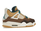 Air Jordan 4 Retro Cacao Wow (GS) - Cacao Wow/Geode Teal/Ale Brown/Twine/Sail/Luminous Green - FB2214-200 - 34