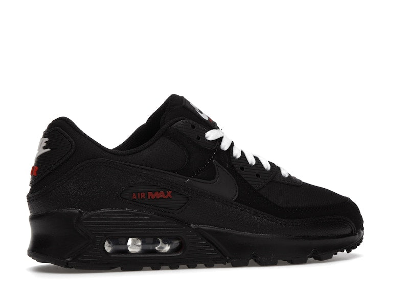 Nike Air Max 90 Black Sport Red - Black/Sport Red/White/Black - DC9388-002 - 35