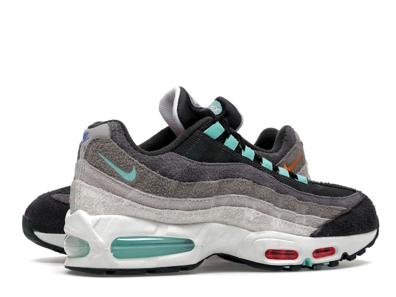 Nike Air Max 95 Og Big Bubble Greedy 2026 - Hyper Turquoise/Volt/Solar Red - IU2636-300 - 35