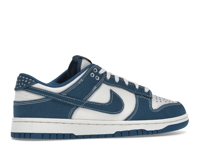 Nike Dunk Low Industrial Blue Sashiko - Summit White/Industrial Blue - DV0834-101 - 35