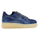 Nike Air Force 1 Low Patent Denim - Coastal Blue/Natural/Flax/Coastal Blue - IM5757-400 - 35