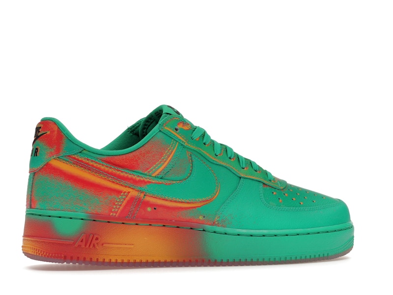 Nike Air Force 1 Low 07 Stadium Green Crimson - Stadium Green/Bright Crimson/Laser Orange - IB6834-300 - 35
