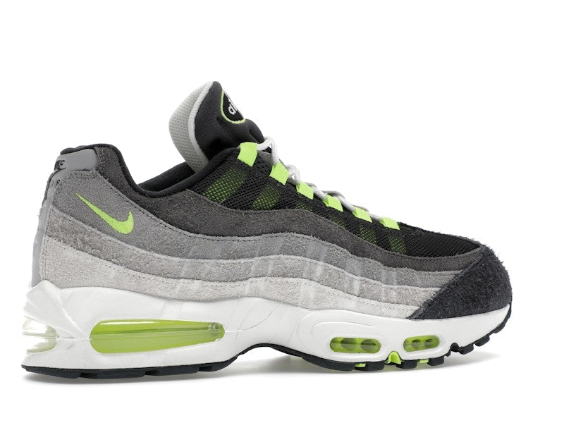Nike Air Max 95 Og Reverse Gradient Neon - Grey/Black-Neon - HM4738-001 - 35