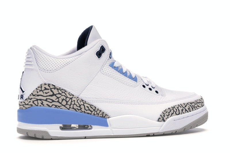 Air Jordan 3 Retro Unc (2020), vista a 360 gradi 35 di 36