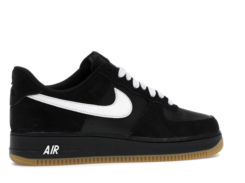 Nike Air Force 1 Low '07 LV8 Black Gum Light Brown White, vista a 360 gradi 35 di 36