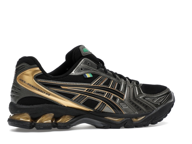 Asics Gel Kayano 14 Senna Lotus - Black/Metallic Gold - 1203A860-001 - 35