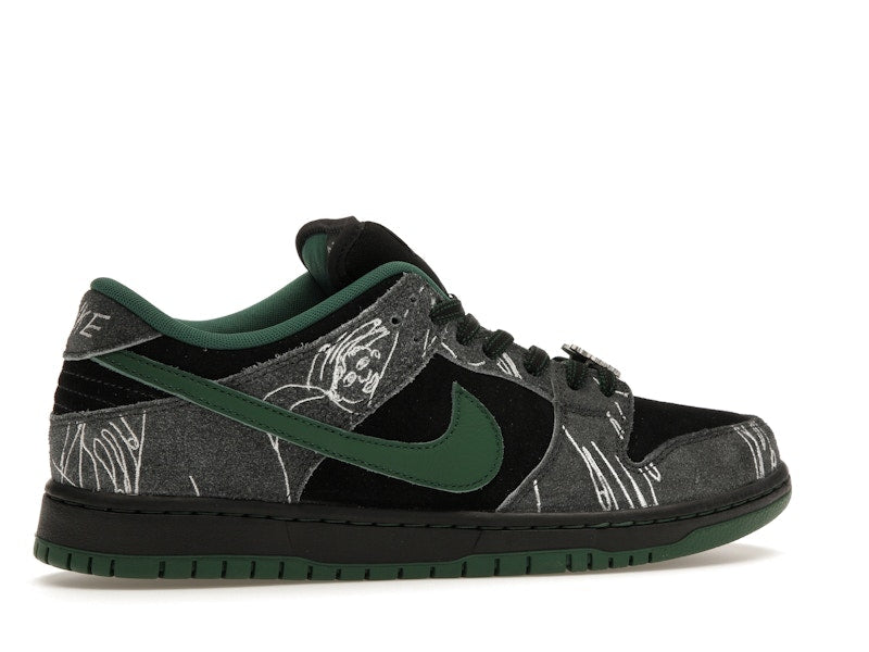 Nike SB Dunk Low There Skateboards, vista a 360 gradi 35 di 36