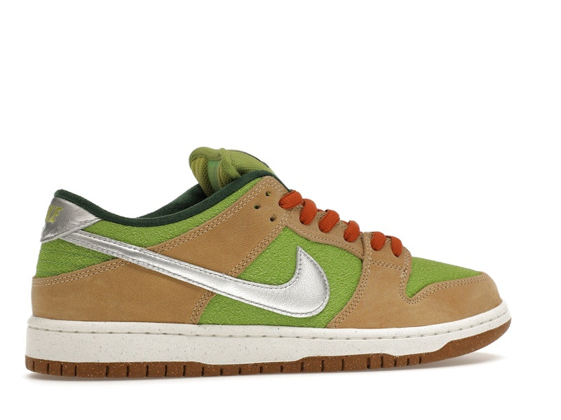 Nike SB Dunk Low Escargot - Sesame/Metallic Silver/Pear/Fir/Sail/Light British Tan - FQ7585-200 - 35