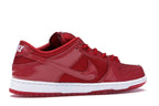 Nike Dunk Sb Low Red Patent Leather - Varsity Red/White-Varsity Red - 304292-616 - 35