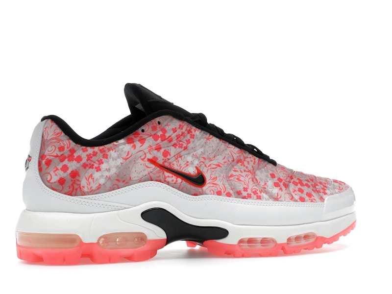 Nike Air Max Plus Golf The Masters Augusta Azaleas - Summit White/Pink Bloom/Bright Crimson/Black - HJ4512-100 - 35