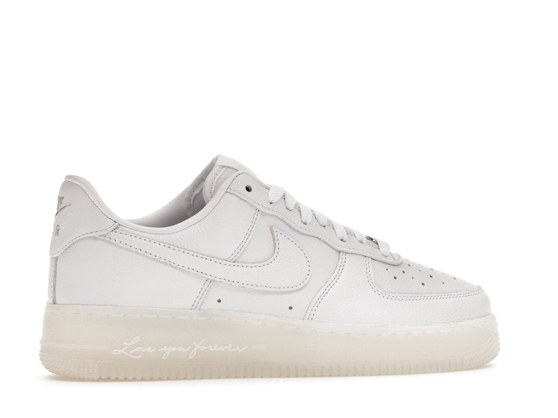 Nike Air Force 1 Low Drake Nocta Certified Lover Boy White Cobalt Tint - White/Cobalt Tint/Metallic Silver - CZ8065-101 - 35