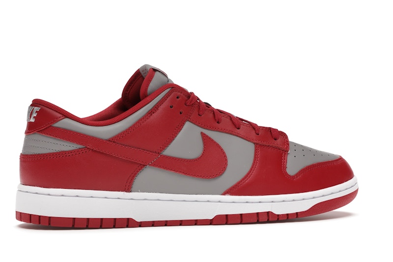 Nike Dunk Low Retro Medium Grey Varsity Red 2021 - Medium Grey/White/Varsity Red - DD1391-002 - 35