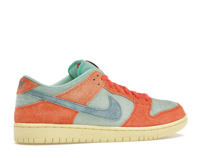 Nike Sb Dunk Low Orange Emerald Rise - Orange/Noise Aqua-Emerald Rise-Lemon Chiffon - DV5429-800 - 35