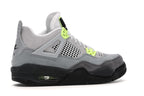 Air Jordan 4 Retro Se Neon (GS) - Cool Grey/Volt-Wolf Grey-Anthracite - CT5343-007 - 35