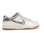 Nike Dunk Low Washed Denim White Midnight Navy - White/Midnight Navy-Gym Red-Sail - FN6881-100 - 35