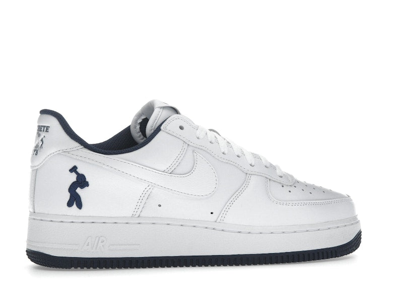 Nike Air Force 1 Low Lil Yachty Concrete Boys Its Us - White/White/Midnight Navy/Dark Powder Blue - IB5720-100 - 35