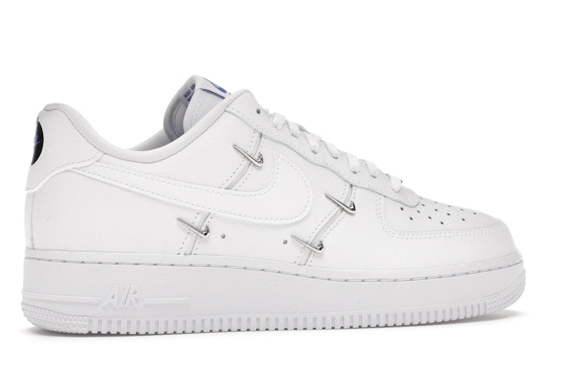 Nike Air Force 1 Lx White (W) - White/Hyper Royal-Black-White - CT1990-100 - 35