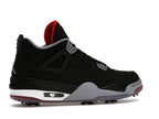 Air Jordan 4 Retro Golf Bred - Black/Fire Red-Cement Grey-White - CU9981-002 - 35