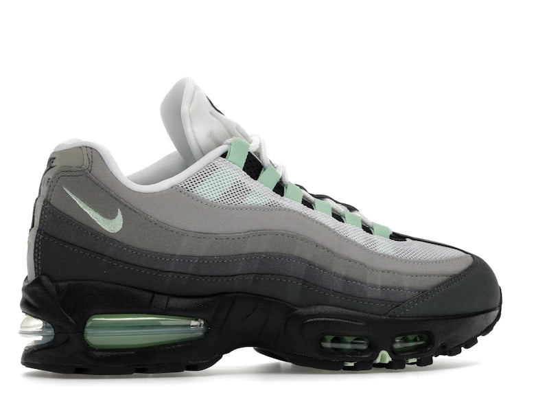Nike Air Max 95 Og Big Bubble Fresh Mint Womens - Black/Fresh Mint/White/Medium Grey/Anthracite/Light Graphite - HJ5996-005 - 35