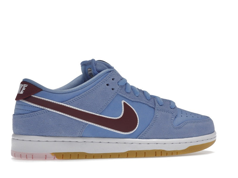 Nike Sb Dunk Low Valour Blue Team Maroon - Valor Blue/Team Maroon/White/Gum - DQ4040-400 - 35