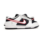 Nike Dunk Low Houston Comets Four Peat Womens - White/Obsidian/Wolf Grey/University Red - DZ2780-100 - 35