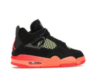 Air Jordan 4 Retro Black Infrared Barely Volt (GS) - Black/Infrared 23/Bright Mango/Barely Volt/White - II1271-001 - 35