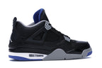 Air Jordan 4 Retro Motorsports Alternate - Black/Game Royal-Matte Silver-White - air-jordan-4-retro-motorsports-alternate - 35